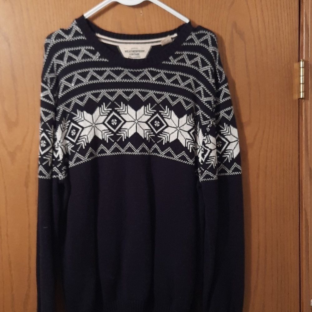 Weather proof vintage sweater